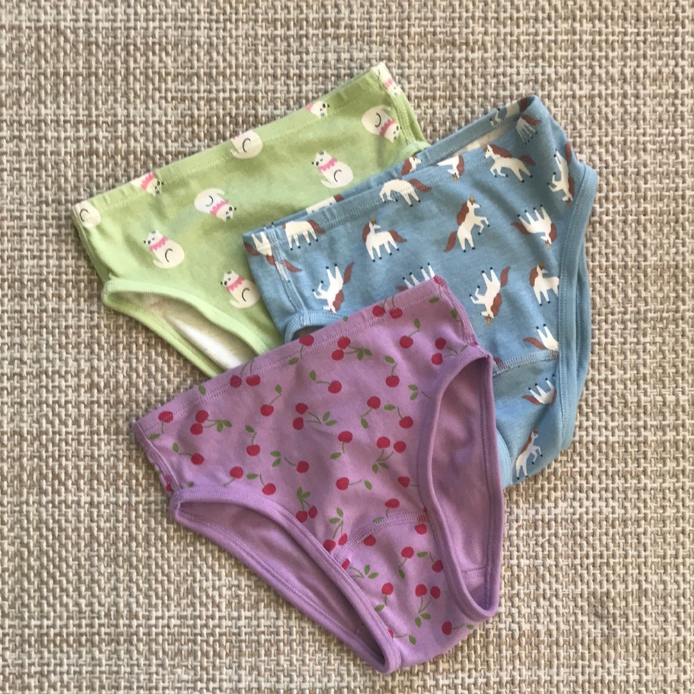 Hanna Andersson Organic Underwear (size 120/130)
